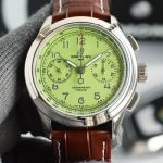 Breitling Stainless Steel 42MM In-house 01 Mechanical Movement Green Watch breitling chronomat certifie